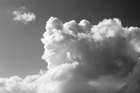 Black And White Clouds Free Stock Photo - Public Domain Pictures