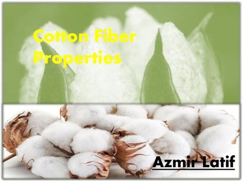 Cotton Fiber Properties