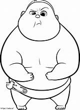 Big Fat Baby coloring Page sketch template