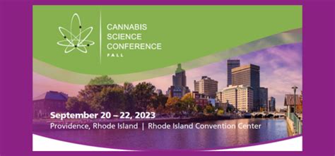 Cannabis Science Conference East | Rhode Island Convention Center