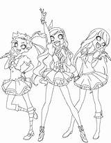 Lolirock Coloring Sheets Pages sketch template