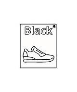 Coloring Flash Cards For Kids Colors In  English Printables Posters sketch template