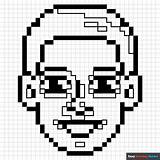 Free Printable Pixel Art Coloring Pages For Kids sketch template