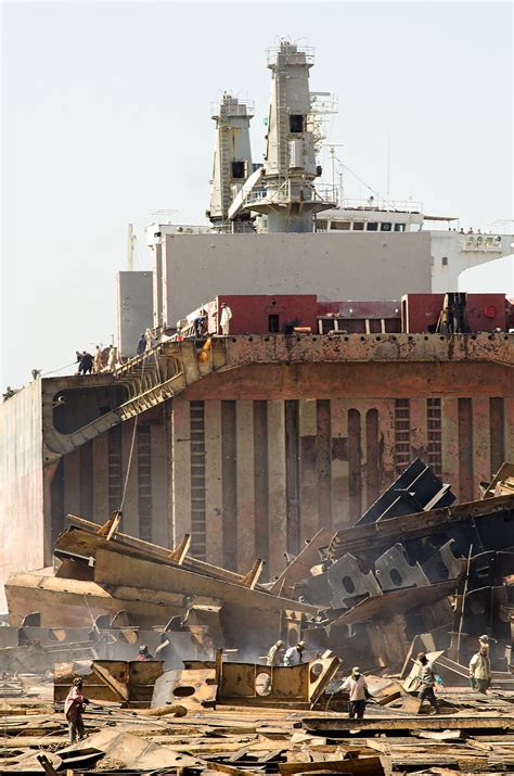 "Gadani Ship-breaking Yard Is The World's Third Largest Ship Breaking Yard." by Stocksy ...