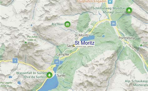 St Moritz Ski Resort Guide, Location Map & St Moritz ski holiday ...