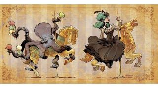 These adorable steampunk illustrations make us want a pet octopus of our own