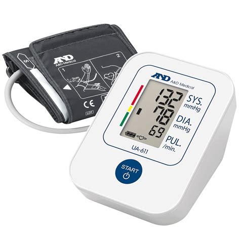 Buy A&D Medical Blood Pressure Monitor Upper Arm Blood Pressure Machine NHS Approved UA-611 ...