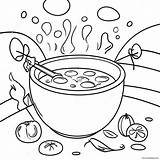 Stone Soup Story Coloring Page 50333 39809 sketch template