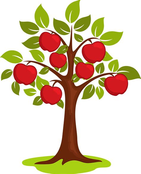 Apple Drawing Tree at Corey Kelly blog