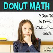 Donut Math: A Fun and Easy Way to Practice Multiplication Facts ...