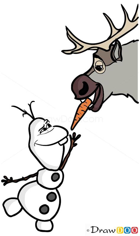 How to Draw Sven and Olaf, Frozen обновлено: February 3, 2015 автором ...