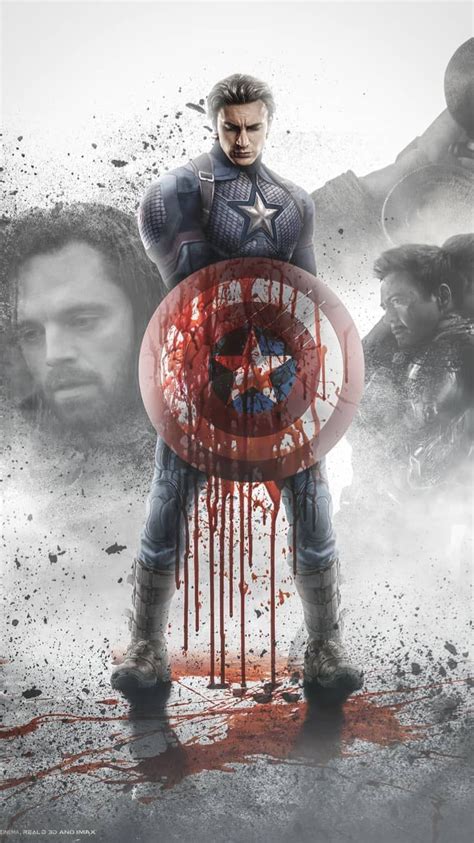 🔥 Download Captain America Avengers Endgame Fan Art iPhone Wallpaper by ...