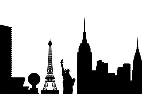 Las Vegas Skyline Silhouette PDF Png SVG Eps JPG. Las - Etsy UK