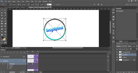 How to Design an Animated Logo in Adobe Photoshop - DesignOptimal