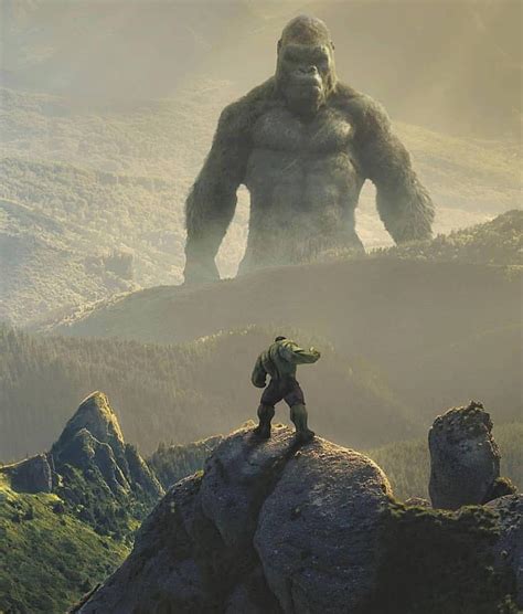 King Kong vs Hulk by SenekoKing on DeviantArt