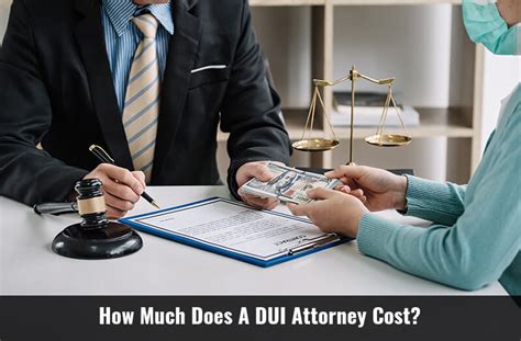 How Much Does A DUI Attorney Cost? - Lower My Legal Fees