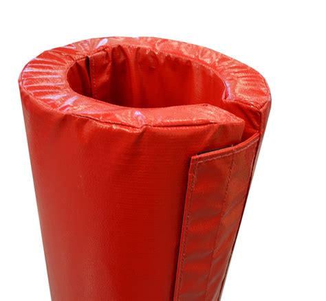 6' Tall Pole Pad, 6" Diameter with Velcro Closure | AK Athletic Equipment