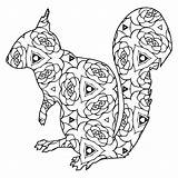 30 Free Coloring Pages /// A Geometric Animal Book Just For  sketch template
