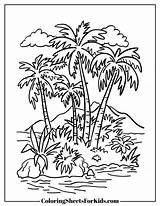 Island Coloring Pages Free Downloads  Sheets For Kids sketch template