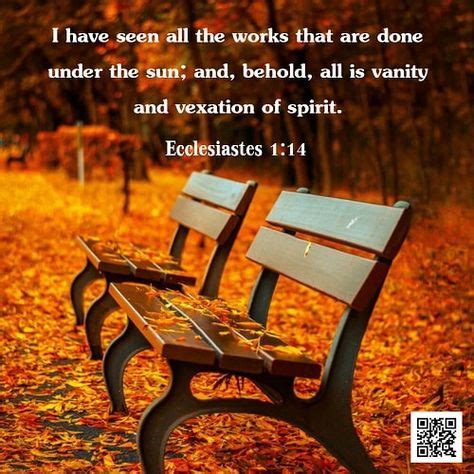 All Is Vanity and Vexation of Spirit. A Commentary on Ecclesiastes 1:14 | Scenery wallpaper ...