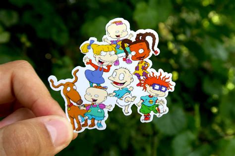 Rugrats 90's / Cartoon / Show Glossy Waterproof - Etsy