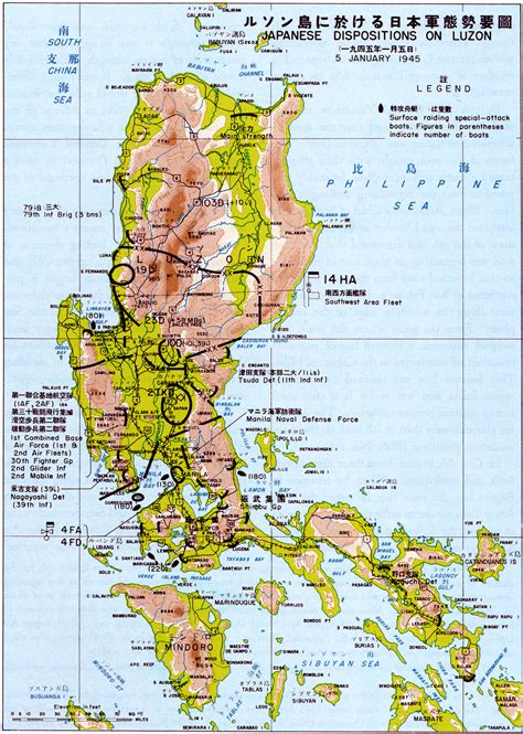 Map Of The Philippines Luzon Only