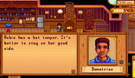 Stardew Valley Character Guide: Demetrius - Stardew | Guide