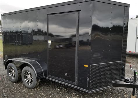 6ft Wide Trailers | 6 by 12 Tandem Axle Enclosed Trailers