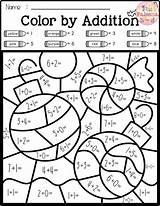 Math Color By Number Worksheets sketch template