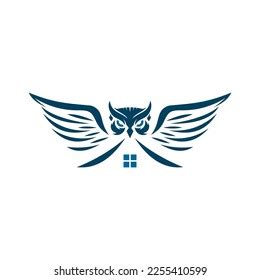 Owl House Logo Design Ilustration Stock Vector (Royalty Free) 2255410599 | Shutterstock