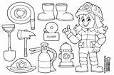 Firefighter Coloring Pages  The Daily sketch template