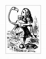 Alice In Wonderland Coloring Pages – Printable FREE sketch template