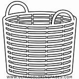 Laundry Basket Coloring Pages  Ultra sketch template