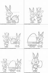 Sweet And Sunny Spring Easter Coloring Pages sketch template