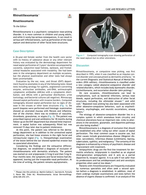 (PDF) Rhinotillexomania