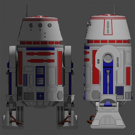 R5-D4 - Droid - Star Wars - Fan Art | CGTrader