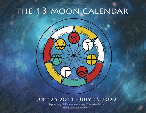 13 Moon Calendar Decoder - Printable Calendars AT A GLANCE