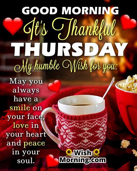 Thankful Thursday Quotes Wishes - Wish Morning