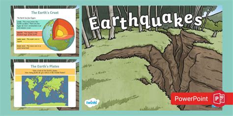 Earthquakes PowerPoint for 3rd-5th Grade - Twinkl