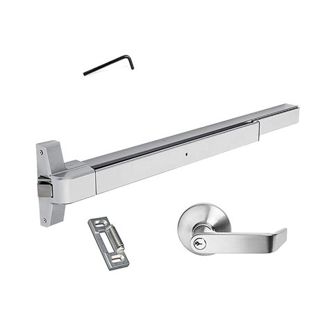 Dynasty Hardware Push Bar Panic Exit Device Aluminum, With Exterior Lever 640265324734 | eBay