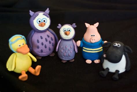 timmy time gumpaste models | Timmy Time characters all hand … | Flickr