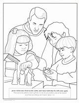 Printable Lds Coloring Pages sketch template