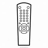 Tv Remote Control Coloring Page Pages sketch template