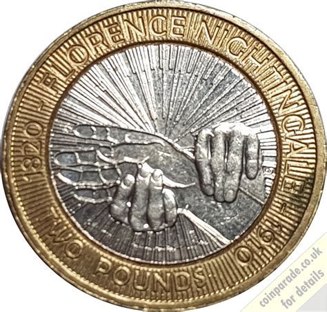 2010 Two Pound Coin - Florence Nightingale - Coin Parade