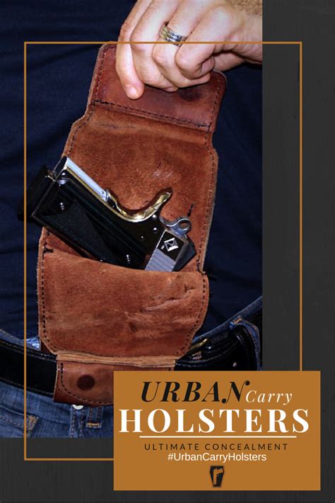 Urban Carry Holsters- A new way to conceal carry Owb Holsters, Gun Holster, Leather Holster ...