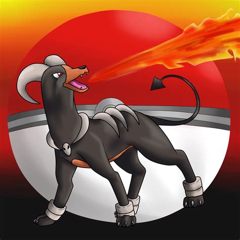 Houndoom_Contest Entry by TheShadAmyArtistO10 on DeviantArt