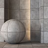 Concrete Panel Texture 4K - Seamless - Wall covering - 3D model