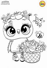 Cuties Coloring Pages For Kids  Free Preschool Printables Slatkice sketch template