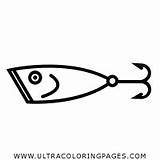 Fishing Lure Coloring Pages  Ultra sketch template