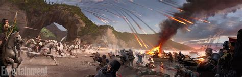 Wonder Woman (2017) Concept Art - Battle on the Beach - Wonder Woman (2017) Photo (40447936 ...